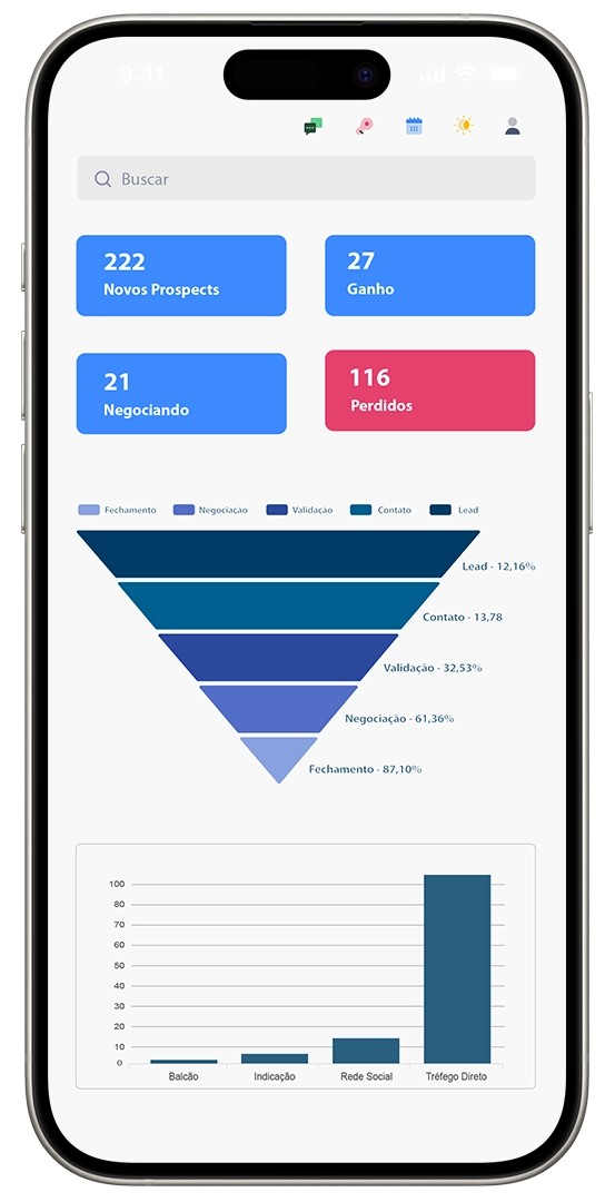 CRM para academias Plug Gym